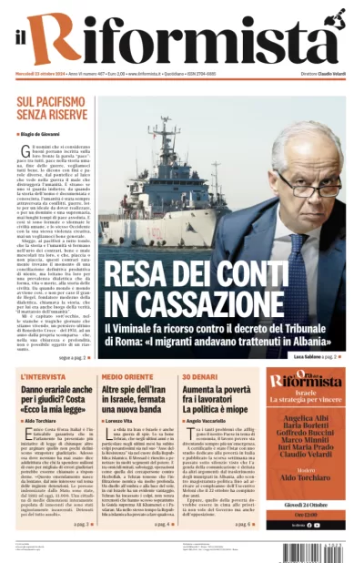 Quotidiano del 23 Ottobre 2024