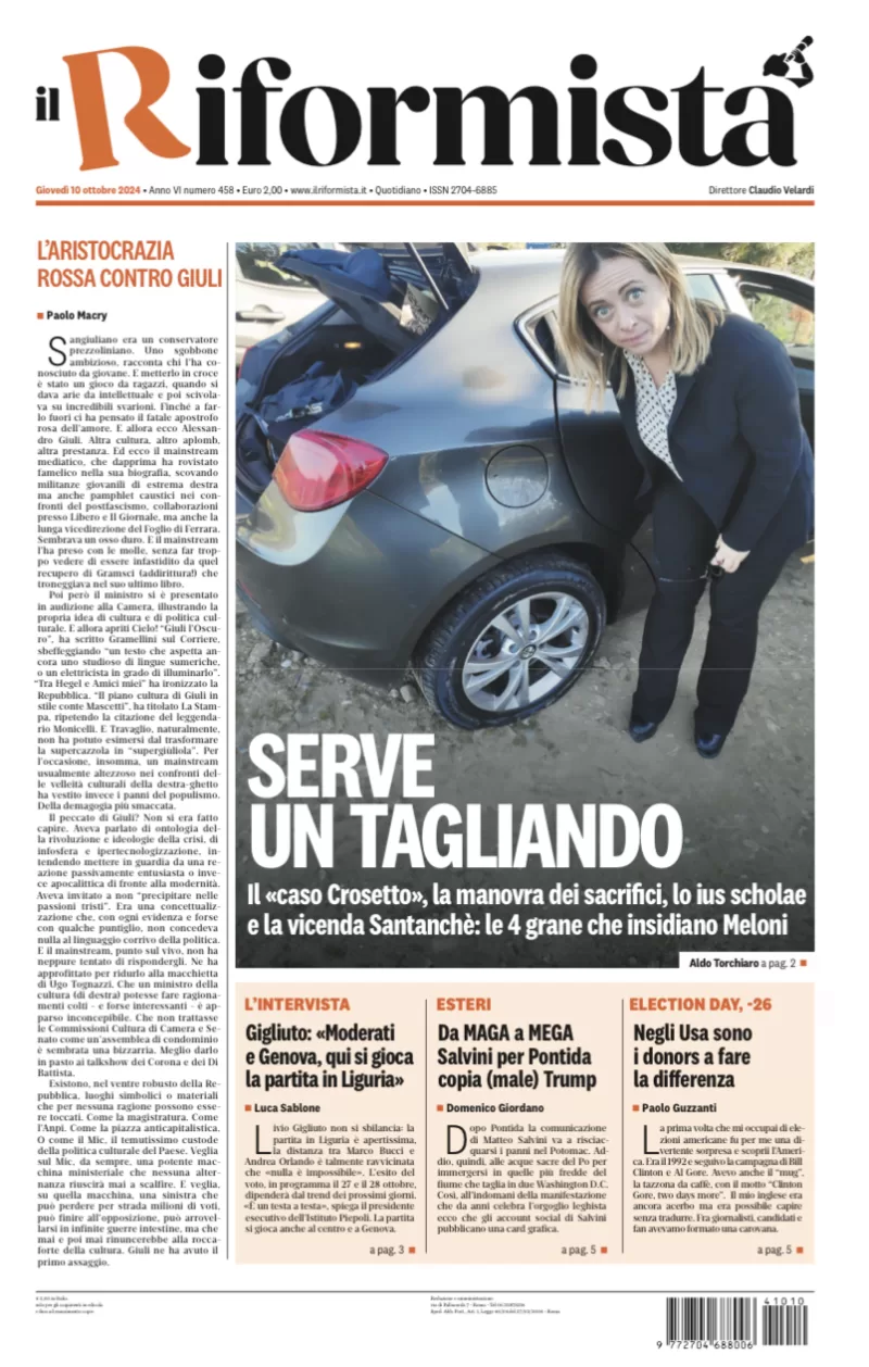 Quotidiano del 10 Ottobre 2024