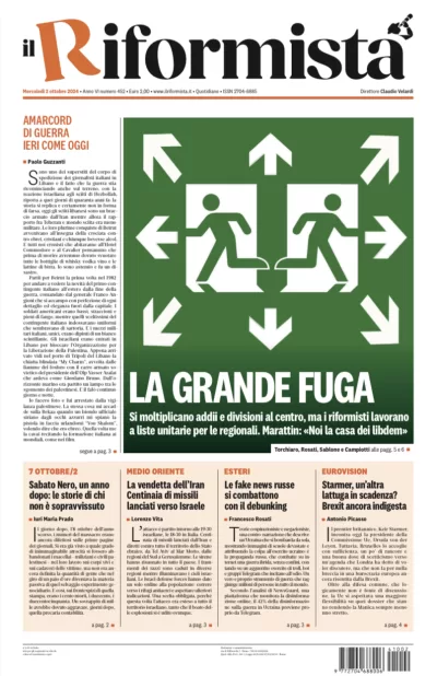 Quotidiano del 2 Ottobre 2024