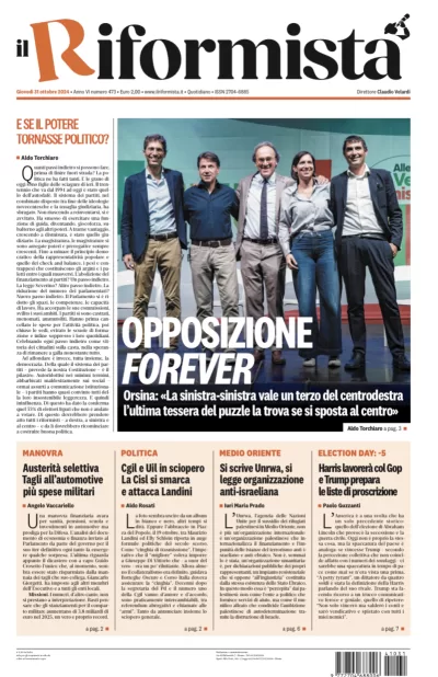 Quotidiano del 31 Ottobre 2024
