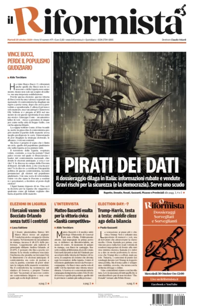 Quotidiano del 29 Ottobre 2024