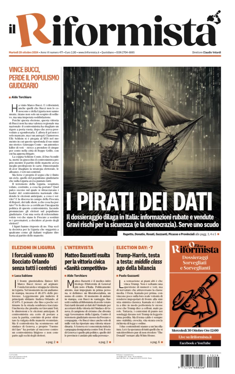 Quotidiano del 29 Ottobre 2024