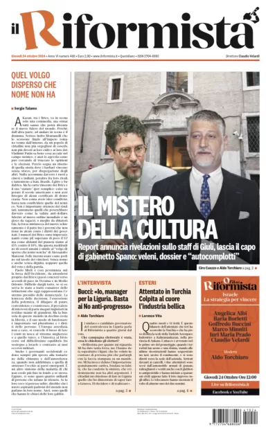 Quotidiano del 24 Ottobre 2024