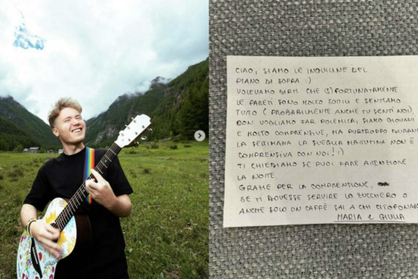 Alfa, le vicine di casa si lamentano della musica: “Si sente tutto, puoi fare attenzione la notte?”. La riposta del cantante su Instagram Alfa, le vicine di casa si lamentano della musica: “Si sente tutto, puoi fare attenzione la notte?”. La riposta del cantante su Instagram