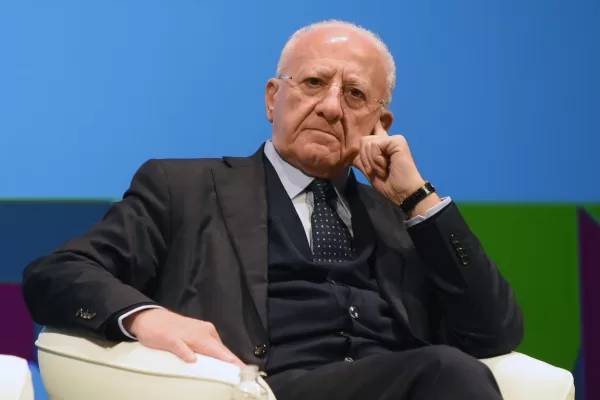 VINCENZO DE LUCA  PRESIDENTE REGIONE  CAMPANIA