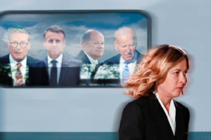 Meloni perde il treno, Italia retrocessa ed esclusa dal vertice di Berlino: la premier sceglie il Medio Oriente Meloni perde il treno, Italia retrocessa ed esclusa dal vertice di Berlino: la premier sceglie il Medio Oriente