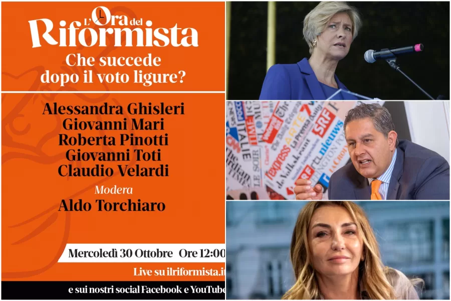 Che succede dopo il voto ligure? L’Ora del Riformista con l’ex governatore Toti: il rigore sbagliato dal centrosinistra e le prossime regionali
