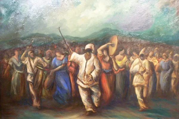 Oscenità ed esibizione fallica, i segni caratteristici del Pulcinellla delle origini presenti nell’opera di Pesce