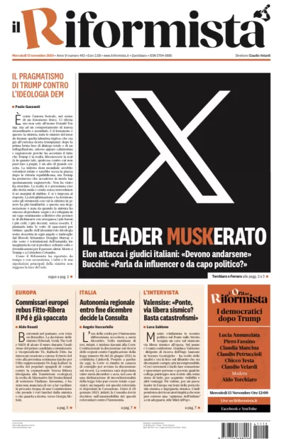 Quotidiano del 13 Novembre 2024