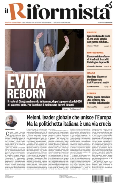 Quotidiano del 22 Novembre 2024