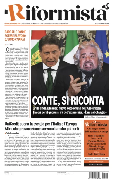 Quotidiano del 26 Novembre 2024