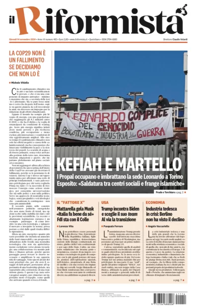 Quotidiano del 14 Novembre 2024