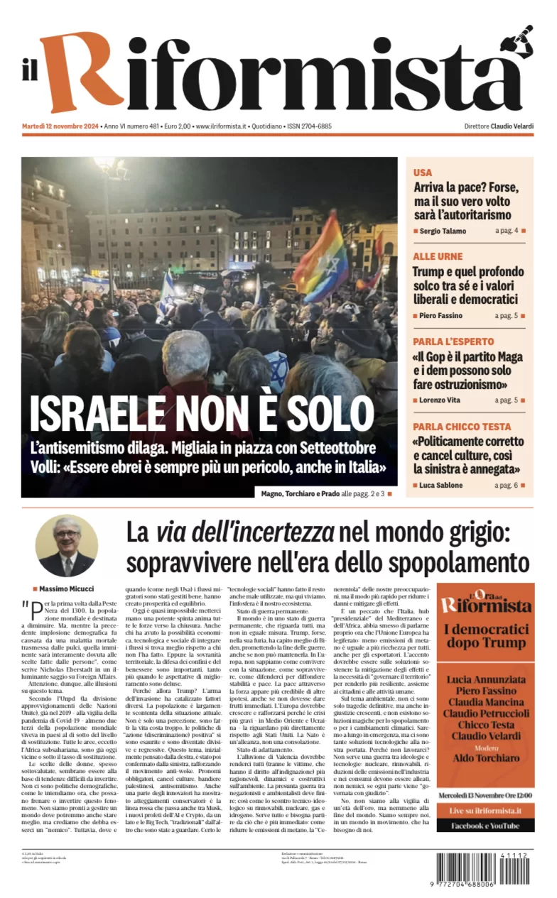 Quotidiano del 12 Novembre 2024