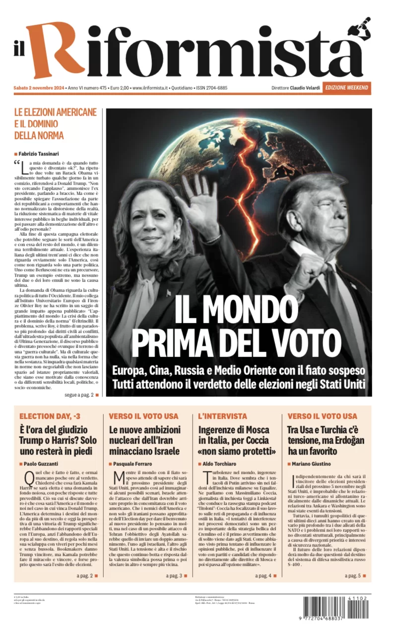 Quotidiano del 2 Novembre 2024