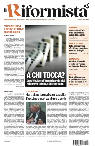 Quotidiano dell’8 Novembre 2024
