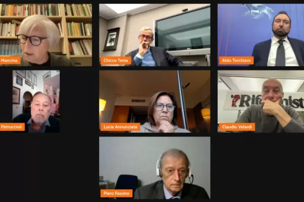 I democratici dopo Trump, l’Ora del Riformista con Annunziata, Fassino, Mancina, Petruccioli e Chicco Testa I democratici dopo Trump, l’Ora del Riformista con Annunziata, Fassino, Mancina, Petruccioli e Chicco Testa