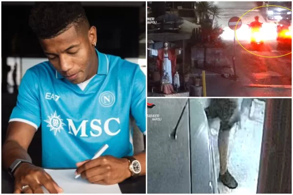 Rapina a David Neres, ‘fatale’ la foto durante firma contratto: l’orologio da 100mila euro, il ritorno a casa scalzi e l’auto intercettata per camorra Rapina a David Neres, ‘fatale’ la foto durante firma contratto: l’orologio da 100mila euro, il ritorno a casa scalzi e l’auto intercettata per camorra