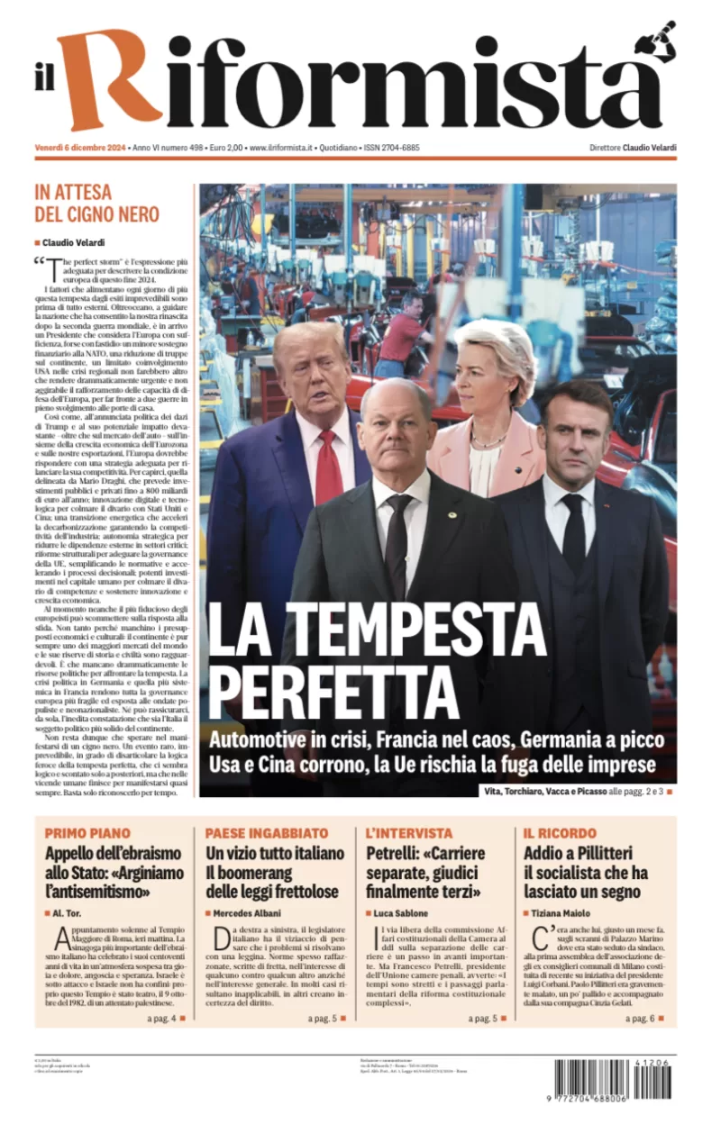 Quotidiano del 6 Dicembre 2024