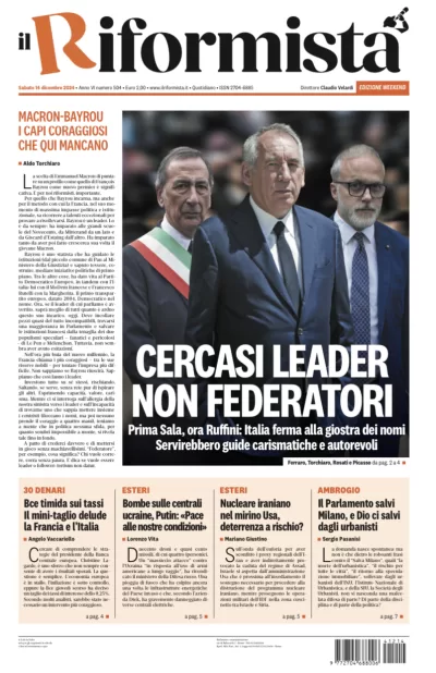 Quotidiano del 14 Dicembre 2024