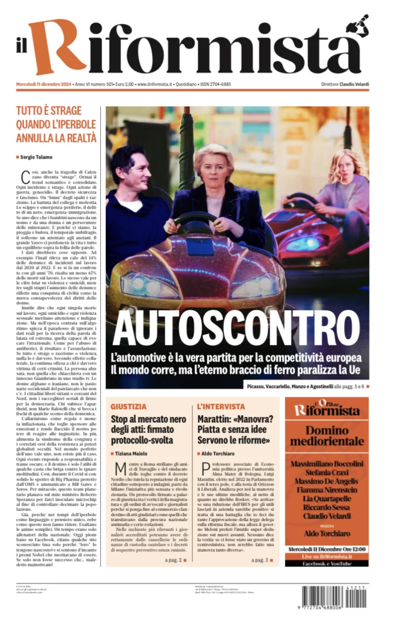 Quotidiano dell’11 Dicembre 2024
