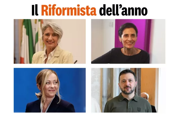 Vota il Riformista dell’anno, la fase finale: chi vincerà il titolo tra Concia, Friedman, Meloni e Zelensky Vota il Riformista dell’anno, la fase finale: chi vincerà il titolo tra Concia, Friedman, Meloni e Zelensky