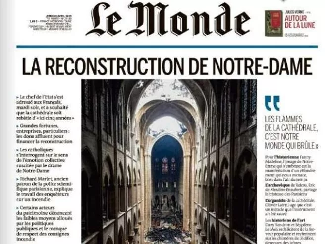 Le Monde, le vignette contro Israele e la scritta in redazione: “È sempre stato un genocidio”