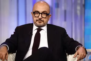 Gennaro Sangiuliano  ospite a Porta a Porta — Roma, Italia –  Mercoledì, 6 Novembre 2024 (foto Cecilia Fabiano/LaPresse) 

Gennaro Sangiuliano guest at Porta a Porta transmission — Rome , Italy – Wednesday  November 06 , 2024 (photo Cecilia Fabiano / LaPresse)