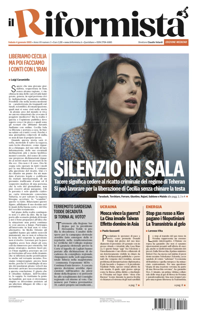 Quotidiano del 4 Gennaio 2025