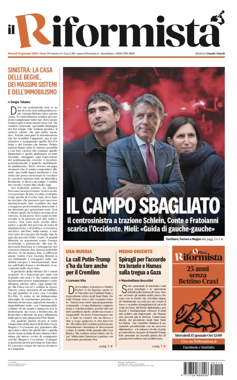 Quotidiano del 14 Gennaio 2025