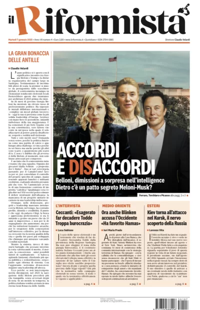 Quotidiano del 7 Gennaio 2025