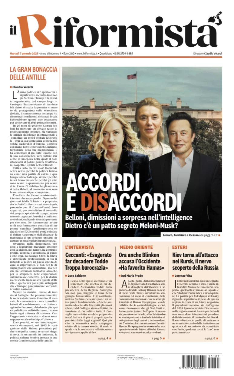 Quotidiano del 7 Gennaio 2025