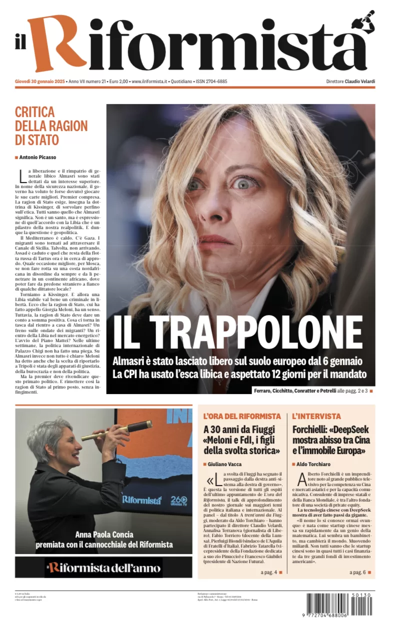Quotidiano del 30 Gennaio 2025