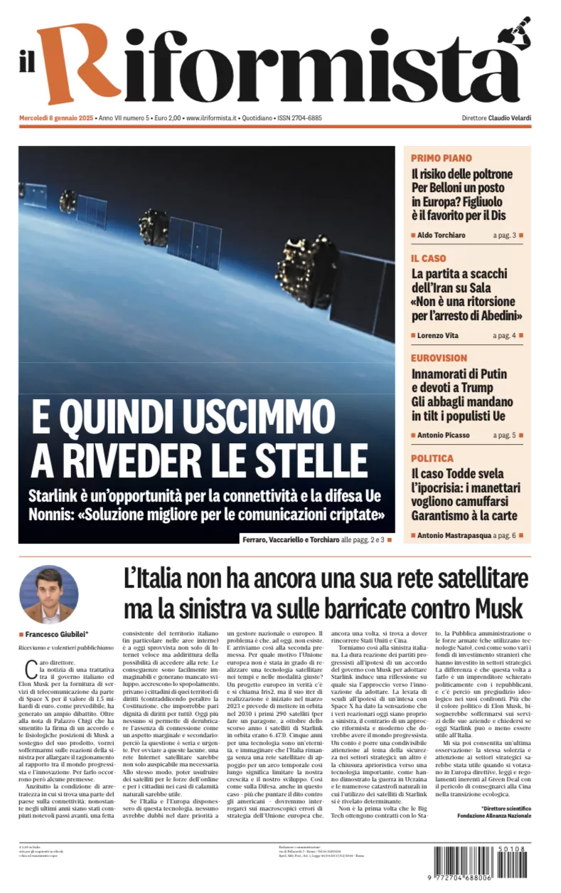 Quotidiano dell’8 Gennaio 2025