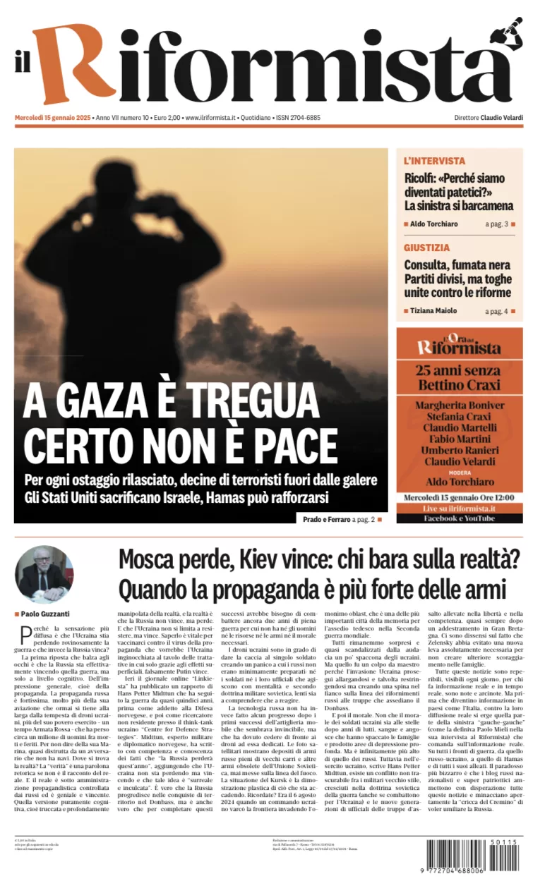 Quotidiano del 15 Gennaio 2025