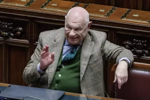 Il ministro della Giustizia Carlo Nordio nell’aula della Camera dei deputati durante l’esame del disegno di legge sulla separazione delle carriere dei magistrati, Roma, Mercoledì, 8 Gennaio 2025 (Foto Roberto Monaldo / LaPresse)
 
Minister of Justice Carlo Nordio in the Chamber of deputies during the examination of the bill on the separation of magistrates’ careers, Rome, Wednesday January 8, 2025 (Photo by Roberto Monaldo / LaPresse)