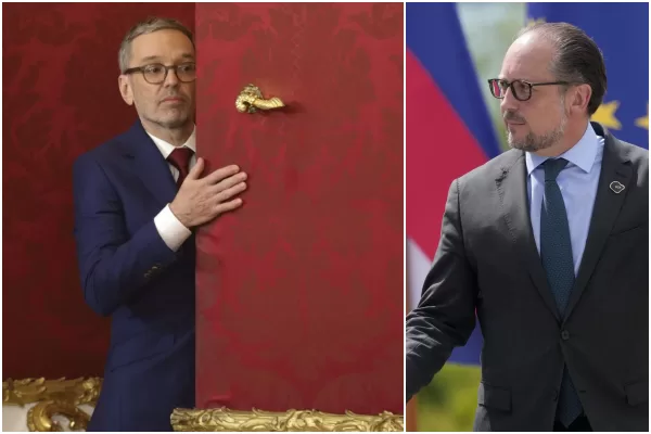 L’Austria, l’avvento dell’estremista Kickl e i lager per migranti: Schallenberg prova a convincere l’Ue che il nuovo governo non sarà così “bruno”