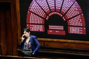 Elly Schlein PSD in occasione del voto finale sulla  riforma  in materia di ordinamento giurisdizionale e di istituzione della Corte disciplinare. Camera dei Deputati a Roma, Giovedì, 16 Gennaio 2025 (Foto Mauro Scrobogna / LaPresse)

Elly Schlein PD on the occasion of the final vote on the reform of the judicial system and the establishment of the disciplinary court. Chamber of Deputies in Rome, Thursday, January 16 2025 (Foto Mauro Scrobogna / LaPresse)