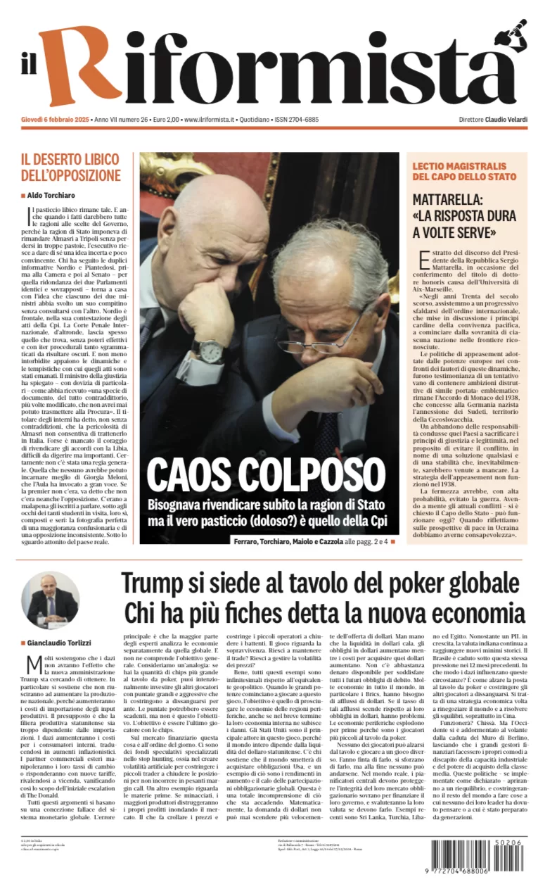 Quotidiano del 6 Febbraio 2025