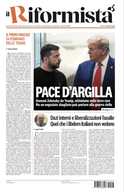 Quotidiano del 27 Febbraio 2025