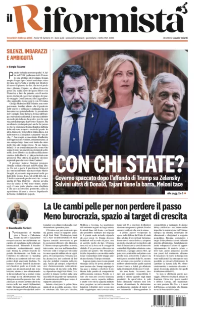 Quotidiano del 21 Febbraio 2025