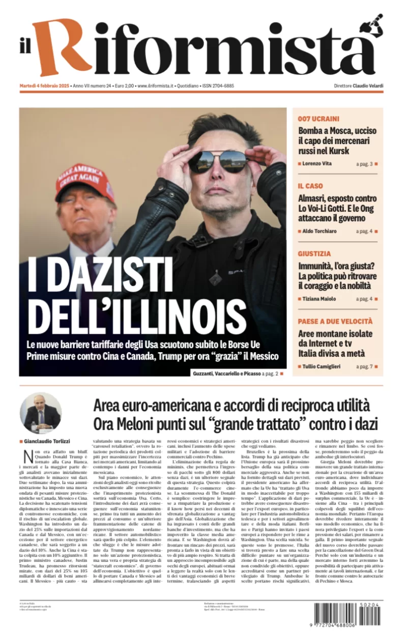 Quotidiano del 4 Febbraio 2025