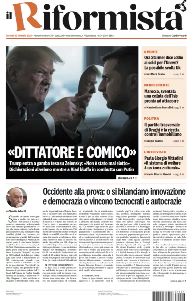 Quotidiano del 20 Febbraio 2025