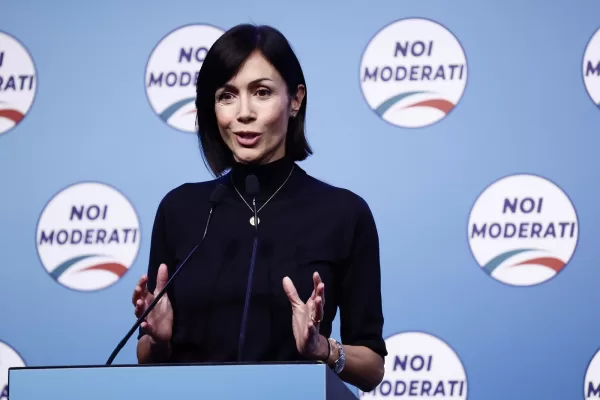 Mara Carfagna parla all’Assemblea Nazionale Noi Moderati   — Roma, Italia – Domenica , 1 Novembre 2024 (foto Cecilia Fabiano/LaPresse) 

Mara Carfagna  speech   at Assembly party Noi Moderati — Rome , Italy – Sunday  November 1 , 2024 (photo Cecilia Fabiano / LaPresse)