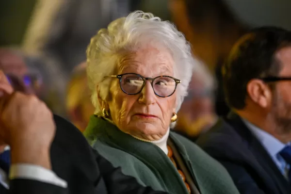 Senatrice Liliana Segre al Convegno Le vittime dell’odio, presso il Memoriale della Shoah – Milano, Lunedì 3 Marzo 2025
(Foto Claudio Furlan/Lapresse)
Conference The Victims of Hate, at the Shoah Memorial – Milan, Monday, March 3, 2025
(Photo Claudio Furlan/Lapresse) Senatrice Liliana Segre al Convegno Le vittime dell’odio, presso il Memoriale della Shoah – Milano, Lunedì 3 Marzo 2025
(Foto Claudio Furlan/Lapresse)
Conference The Victims of Hate, at the Shoah Memorial – Milan, Monday, March 3, 2025
(Photo Claudio Furlan/Lapresse)