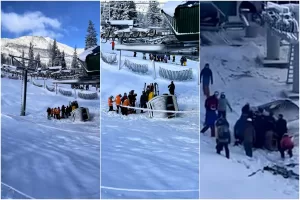 Ovovia precipita nel vuoto, paura in una stazione sciistica in Canada