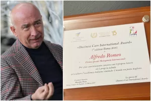 Business Care International Award premia l’imprenditore Alfredo Romeo