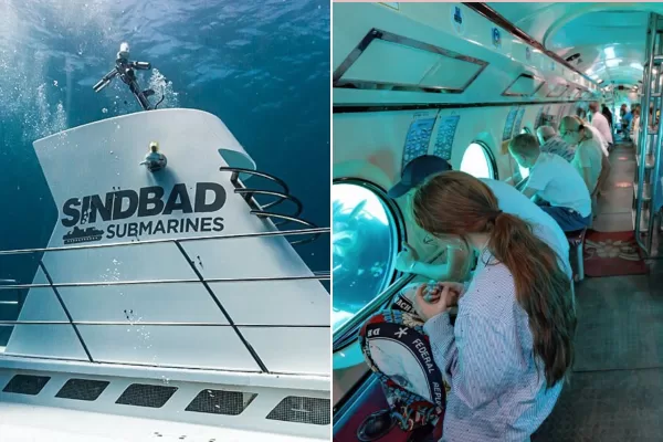 Sinbad affondato, l’escursione a bordo per vedere la barriera corallina: “Vi porteremo a 25 metri sotto le onde nella sicurezza del nostro sommergibile”