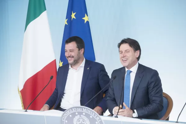 MATTEO SALVINI, GIUSEPPE CONTE MATTEO SALVINI, GIUSEPPE CONTE