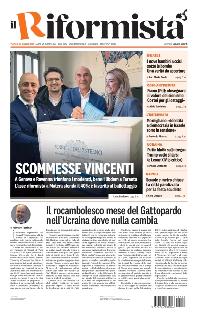 Quotidiano del 27 Maggio 2025