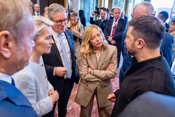 Foto Filippo Attili/Palazzo Chigi/LaPresse Tirana Albania 16 Maggio 
Giorgia Meloni a Tirana per il Vertice Ue 



DISTRIBUTION FREE OF CHARGE – NOT FOR SALE – Obbligatorio citare la fonte LaPresse/Palazzo Chigi/Filippo Attili